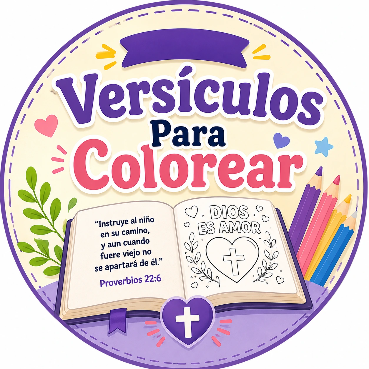 Versículos Para Colorear